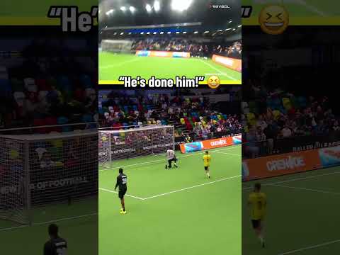 The referee couldnβt believe the goalkeeper tried thisβ¦ AND SCORED π±