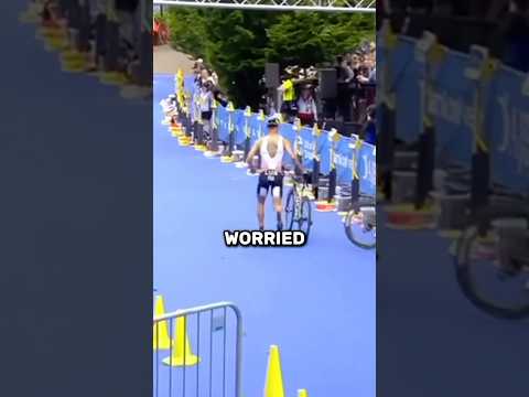 He Made Fans Really Worried (@worldtriathlon)