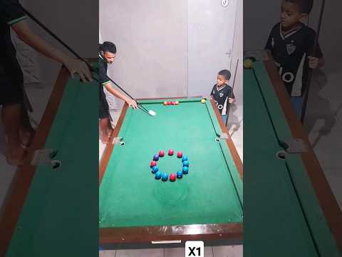 obstáculos na mesa 0️⃣1️⃣#bilhar #sinuca #diversao #snooker #8ballpool #baianinhodemauá  # #leosnuck