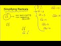 Exploring Simplifying Radicals with Coach Fred