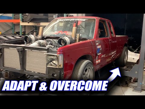 How Much Power Does Our Twin Turbo AWD V8 S10 Make? ....Frank Wanted To FIGHT