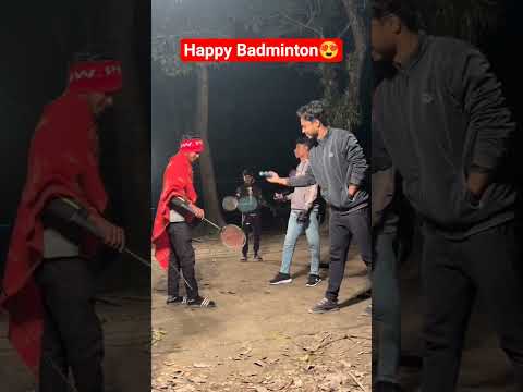 Happy Badminton 😍#badminton #shortvideo #badmintonlovers #shorts #fyp #bwf