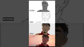 4 steps we used to for this #animation for Acura #racing #anime #acura