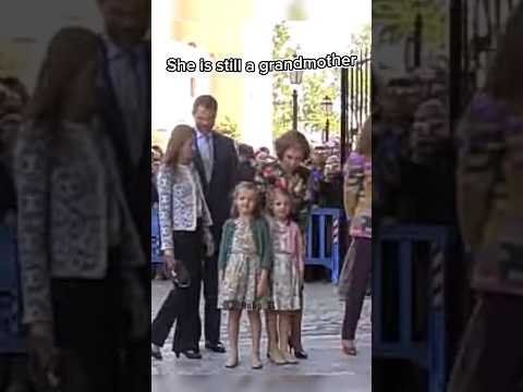 A grandmother who loves both of them | @PixieHollow- #leonor_sofia #royalfamily
