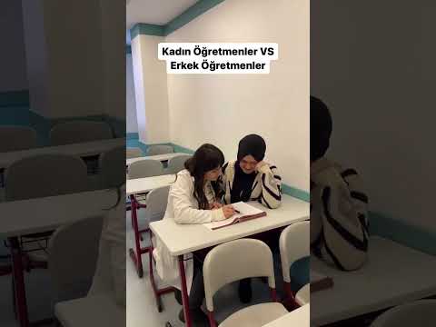 Kadın Öğretmenler VS Erkek Öğretmenler 🤣 #shorts #öğretmenolmak