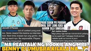 MPL PH NA REALTALK NG ROOKIE SA MISMONG LIVE? MALA KARLTZY SA INTERVIEW? TNC UMASA PERO NA CHOKE?!