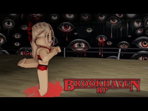 LA DANSEUSE ÉTOILE MAUDITE 🩰 SUR BROOKHAVEN 🏡 RP ! Roblox horror movie