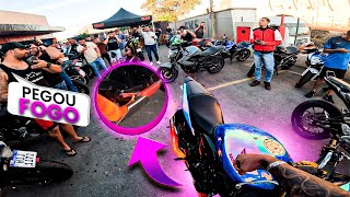 FUI no maior EVENTO de corte de giro em BH e ACABEI COM TUDO DE HORNET NO MEGAFONE remapeada 😈