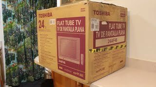 Toshiba 24AF46 CRT Unboxing and Review in 2024