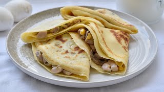 Cómo hacer unos crepes rellenos super fáciles y deliciosos 