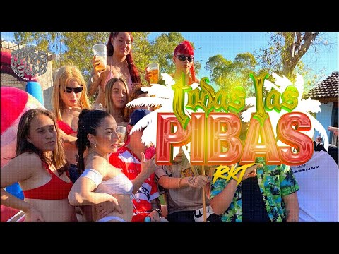 TODAS LAS PIBAS 🌴 - RKT - MAMBO DJ (Visualizer)