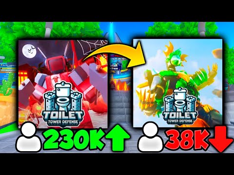 😱¿Porque Toilet Tower Defense No Volvera a SER FAMOSO Como Antes?