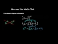 Understanding Squaring Binomials