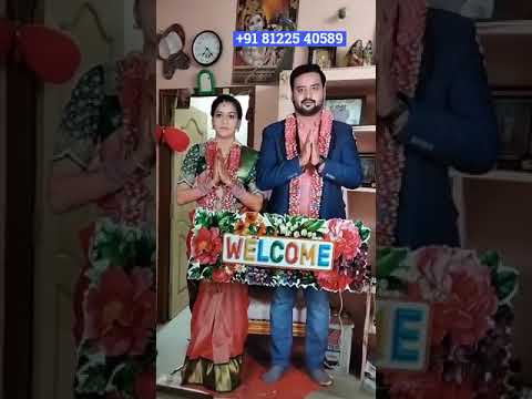 Rotate Bride Groom Welcome Name Board Entry New Concept Wedding +91 81225 40589 India