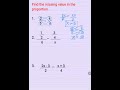 Solving Proportions and Equations