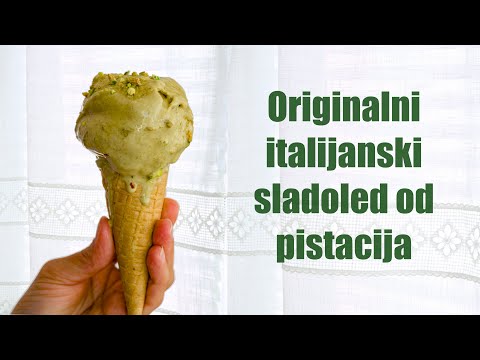 SLADOLED OD PISTACIJA - DETALJNO UPUSTVO ZA MASTER KLASS SLADOLED