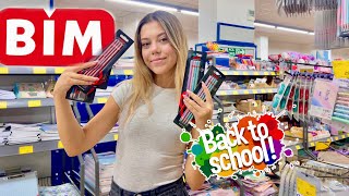 BİM Okula Dönüş 2025 Kırtasiye Alışverişim Back To School Okul Alışverişi. Tuana Zeybek