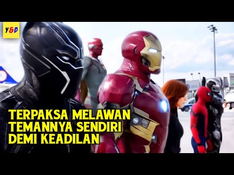 Terpaksa Melawan Temannya Sendiri Demi Keadilan - ALUR CERITA FILM Captain America Civil War
