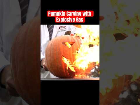 Pumpkin Carving with Acetylene