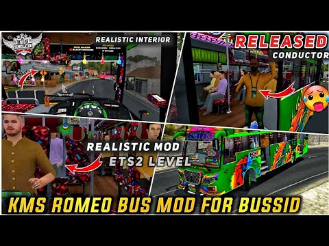 download KMS ROMEO LEYLAND BUS MOD for bus simulator indonesia | BUSSID V4.3.2 | #bussidmods