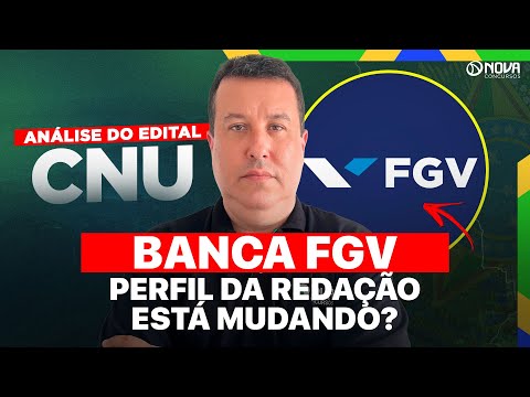 EDITAL CNU 2025: COMO ESTUDAR REDAÇÃO PARA A BANCA FGV ✅
