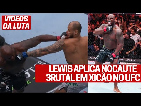 VIDEO LUTA: TALLISON XICÃO SOBRE NOCAUTE BRUTAL DE DERRICK LEWIS NO UFC NASHVILLE