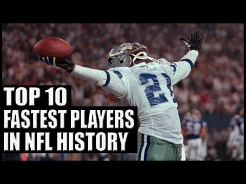 Top 10 Fastest Players in NFL History