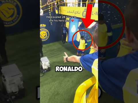 Ronaldo IGNORES Young Fan! 😳