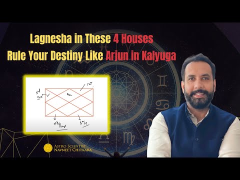 Best Positions of Lagna Lord . Lagnesha in these 4 houses makes you a Champion , Arjun of Kaliyuga.