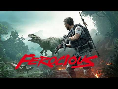 SOBREVIVA SOZINHO NESSE JOGO DIFERENTE EM UMA ILHA COM DINOSSAUROS E MERCENÁRIOS - Ferocious
