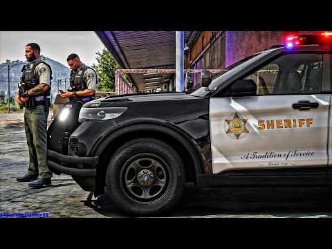 GTA 5 Sheriff Monday Patrol|| Ep 198| GTA 5 Mod Lspdfr