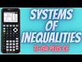 Graphing Systems of Inequalities on the TI-84 Plus CE