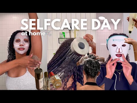 A MUCH needed SELFCARE DAY | Underarm detox, everything shower, skincare, smell good products etc. |