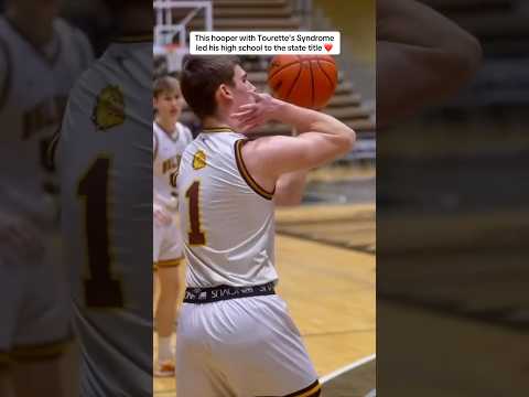 This hooper with Tourette’s Syndrome led his high school to the state title ❤️ #nba #basketball