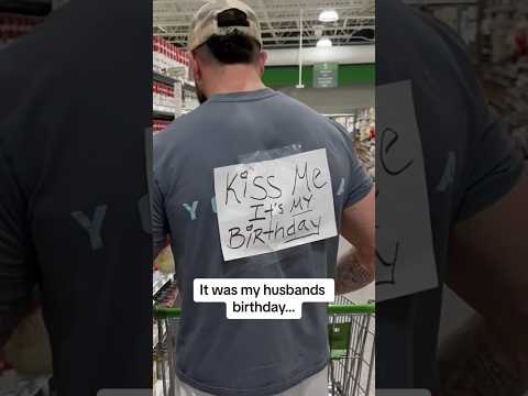 I can’t believe my wife did this to me on my birthday😳🤣 #wife #birthday #lol