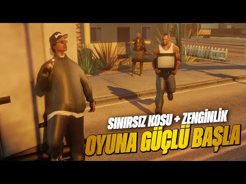 OYUNDA BİLİNEN AMA HİÇ YAPILMAYAN O GÖREV | SOYGUN | SINIRSIZ KOŞU | GTA SAN ANDREAS