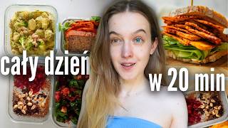przepisy na trudny dzień - 4 lunchbox’y w 20 min