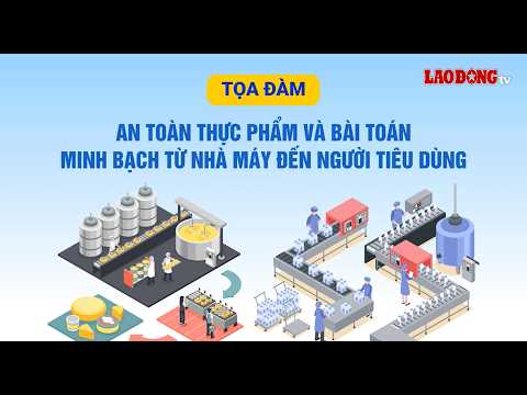 Toạ đàm: An toàn thực phẩm và bài toán minh bạch từ nhà máy đến người tiêu dùng