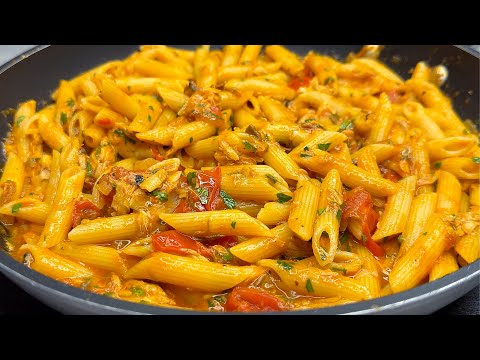 The tastiest pasta in just 5 minutes! So easy and delicious that you will make it every day!