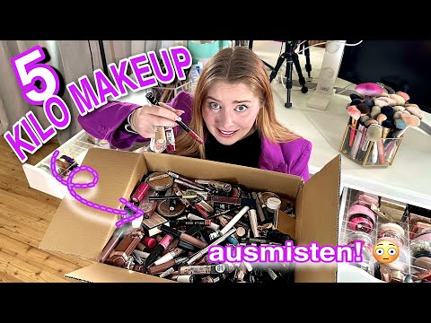 Ich sage Tschüss zu meinem Makeup 👋🏻😫 | PAULAS GROßES AUSMISTEN 💄 Teil 1