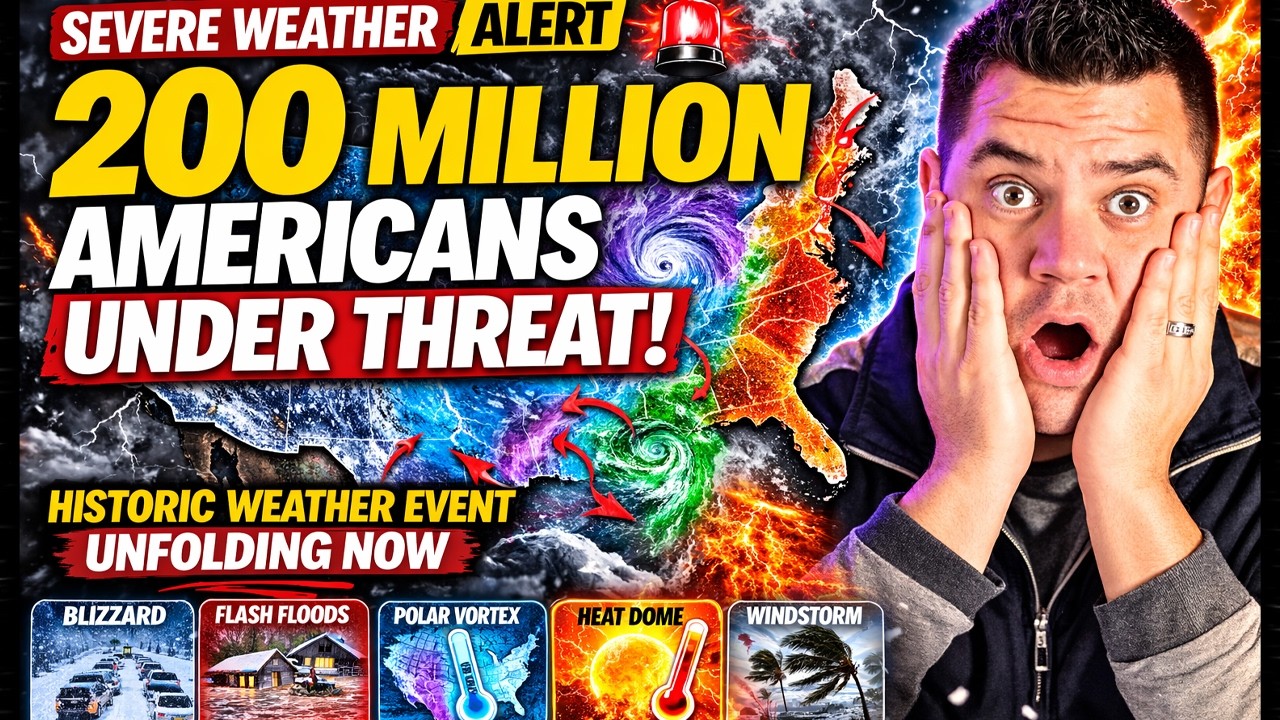 Millions WARNED | Once-In-A-Generation Storm Hitting America