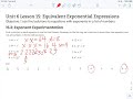 Exponential and Quadratic Equations