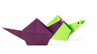 How to make a paper snail - Origami snail