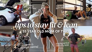 How I Stay Fit as a Busy 33 Year Old Mom of 2 (Tip that actually WORK! ) + Come Workout With Me!