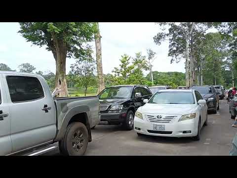 In Front or Angkor Wat temple with traffic busy  #kksvideos #mr_kks_online