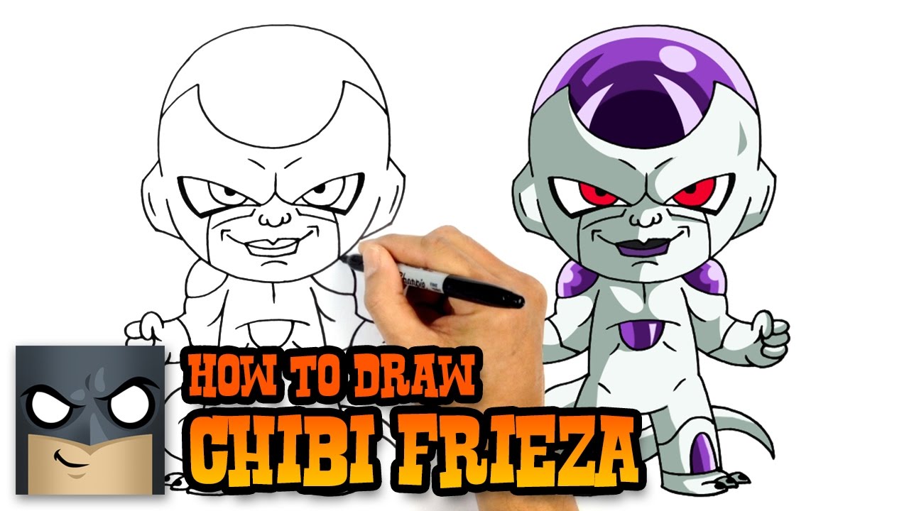 How to Draw Frieza - Dragon Ball Z