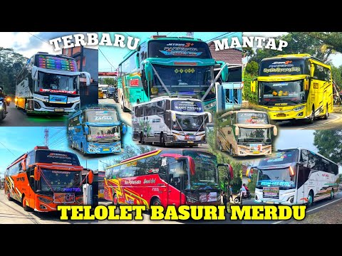 MAKIN UNIK & MERDU!!! KUMPULAN TELOLET BASURI BUS INDONESIA