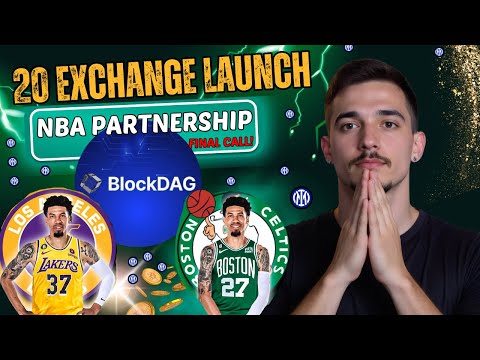 🔥 BlockDAG Partners with NBA! 20 Exchange Launch, 25% Bonus – Final $0.0018 Presale Ends Soon!