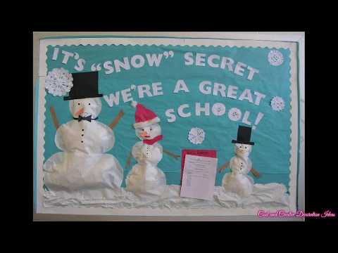 Ideas for Winter Classroom Decorations