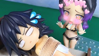 【Demon Slayer】胡蝶しのぶにイチモツを狙われる冨岡義勇⁉︎ #demonslayer #kimetsunoyaiba #鬼滅の刃 